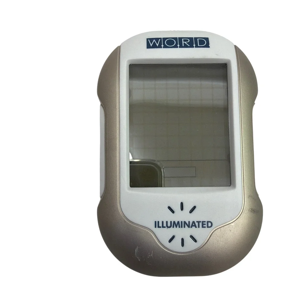Techno Source Illuminated W.O.R.D. Handheld Word Game 20780 Tested Working